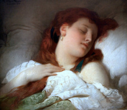 hellfreeway: “Sleeping Woman” by Alexander von Liezen-Mayer,