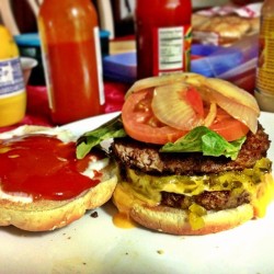 McD’s ain’t got nothing on homemade burgers 😋