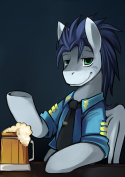 braeburn-corner:  nothingbutstallions:  Officer Soarin! Sir!