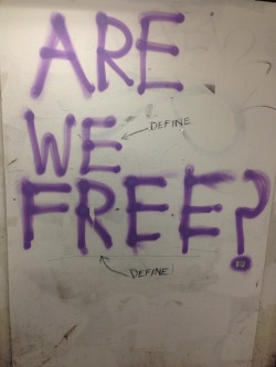 thebookth1ef:  This was in the underpass, and I thought it was