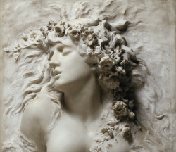 artisticinsight: Ophelia, 1880, by Sarah Bernhardt (1844-1923)