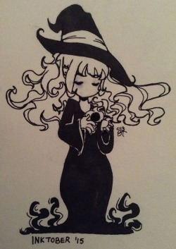 cheshirecatsmile37art:  I decided to start doing Inktober because