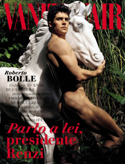 malemodelscene:  Roberto Bolle for Vanity Fair Italia by Bruce