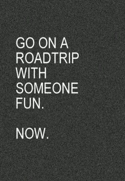 uniqueoutkast27:  Hell Yeah!Road Trips with the right person