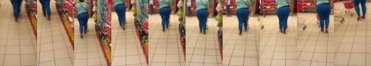ssbbwmike:  I just could not help myself filming this superb ass in the local supermarket!