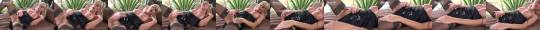 monicabigtitsxx:  3 End / Joanna Jet - Satin Lounging    