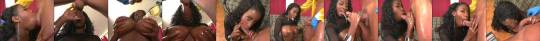 vanessa-blue-lbp:  Hot ebony Vanessa Blue deepthroating a long meaty shaft - video