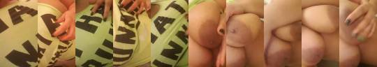 hellgangvixens:  mixed chick flashing big tits