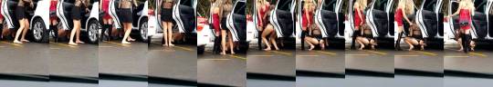 peeandfunny:  Las nenas van regando la calle…