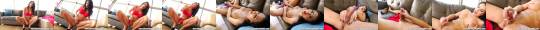 asiansandladyboys:  Sexy Chanel Santini playing with her cock and cums  She&rsquo;s so fucking hot. I want her to fuck me 