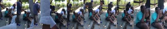 worldstar-videos:  This What They Doing Now? Dude Eating A Chick’s Azzhole Curbside!