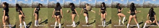worldstarvideos:  She’s Sexy: Instagram Model ‘Brittany Renner’ Shows Off Her Soccer Skills Then Twerks! @bundleofbrittany