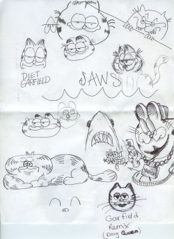 descarada: garfield good times. good times.