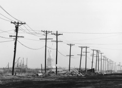 Statue of Liberty from Caven Point Road, Jersey City, New Jersey