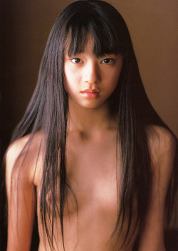 Chiaki Kuriyama photo by Kishin Shinoyama for Shinwa-Shōjo(Girl