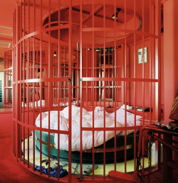 Love Hotels - The Morning News- Round Caged Bed, Hotel Pamplona,