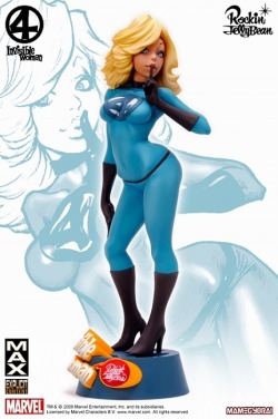 want invisible woman / rockin jelly bean.