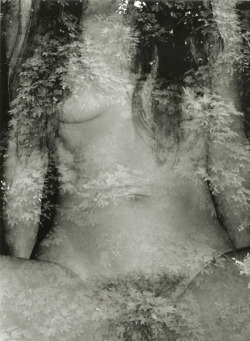 billyjane:  Marcel Marien - The Friendly Wood, Female Nude [Double-Exposure],