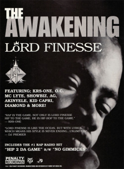 babylonfalling:  The Awakening. Lord Finesse. You can always