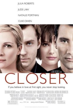 movieoftheday:  Closer, 2004. Starring Julia Roberts, Jude Law,