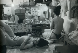 liquidnight: Werner Bischof - Striptease Dressing Room, Tokyo,