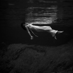 Lady in the Water by Toni Frissell for Harper’s Bazaar,
