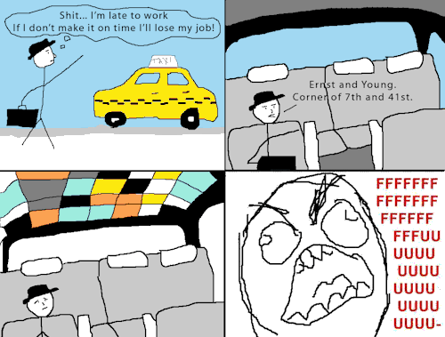 thedailywhat:   Damn you, Cash Cab! [via.]  