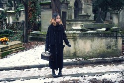 pinpricks:  I went to the Père Lachaise Cemetery today.  I