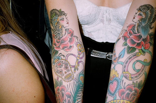 fuckyeahtattoos:   endriu:   leonesazules     Absolutely gorgeous.