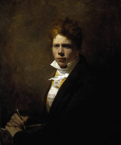 Self-potrait by Sir David Wilkie. 1804-1805.