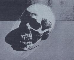 skull by Andy Warhol, 1982