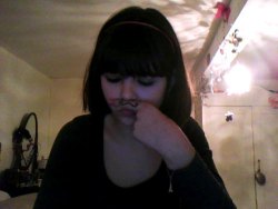I have a mustache, yes.