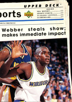 gimme a TO, baby like um. Chris Webber. (via fatshawnkemp)