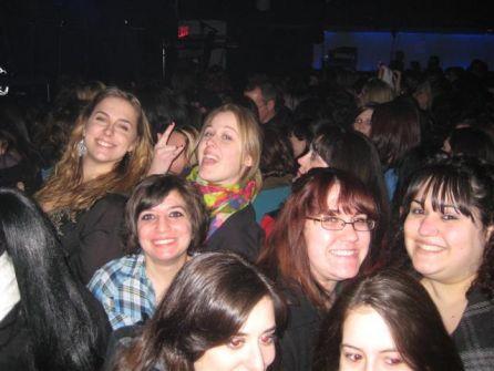 Caroline and I are on Z100.com!  The tall girl with the long curly hair next to us was awesome.  She danced with us during Allison and Adam’s sets :)