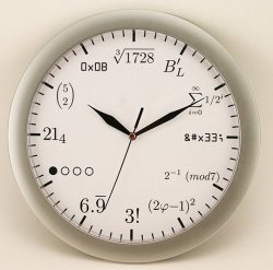 appledress:  strawbearies:  9gag:  Geek Clock   NEED.  MY MATH SKILLS ARE NOT STRONG ENOUGH FOR THESE SHENANIGANS.