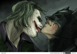 room801:  The Joker & Batman - Batman: The dark Knight 