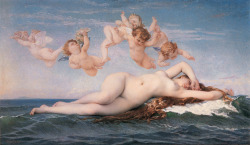 The Birth of Venus by Alexandre Cabanel, 1863.