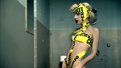 fuckyeahladygaga:   NEW! Telephone Still! Submitted by nicksamazing   &hellip;I&rsquo;m suddenly very excited for this video. Jesus Christ, I&rsquo;m a perv.