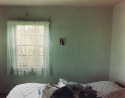 Bedroom in a house near Scranton, western North Dakota photo