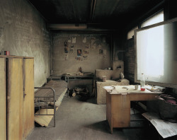 Watchman’s Room, Siberia photo by Andrew Moore, 2003