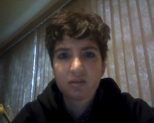 OH MY FUCKING GOD I HATE MY NEW HAIRCUT. The lady got it short in the back, which is cool, and she trimmed the back enough that it won’t grow in to look like I have a mullet.  BUT SHE FUCKED UP THE BANGS AND THE SIDELOCKS, WHICH ARE THE MOST IMPORTA