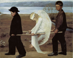 The Wounded Angel by Hugo Simberg, 1903.
