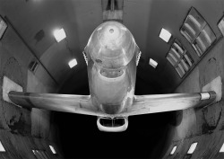 North American XP-51B Mustang Full scale studies on duct rumble;