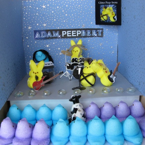 I can’t even lie, I love the peep dioramas that happen every year.  This one is just too adorable for words.