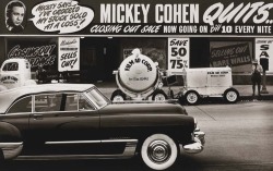 Mickey Cohen’s Place on the Strip photo by Max Yavno, 1949