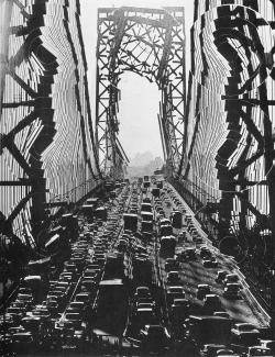 George Washington Bridge Pol Bury print based on photo by Sam