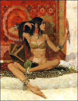 brownbodies:  classe:  artgasm:  demekin:  Robert McGinnis |