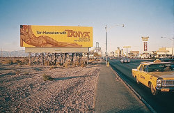 Tanya on the Strip, Las Vegas photo by Robert Venturi & Denise