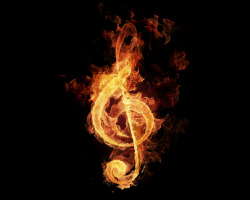 venji:  izenfran91:  Music - A Flaming Passion  (via iheart-photos)