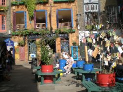 Neal’s Yard in Covent Garden - London, UK